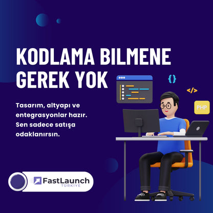 Anahtar Teslim E-Ticaret Sistem Kurulumu (FastLaunch)